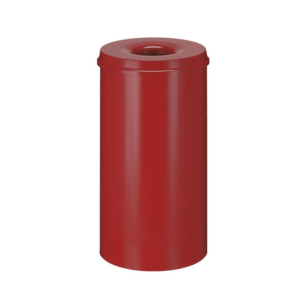 Vlamdovende papierbak 50 ltr - rood
