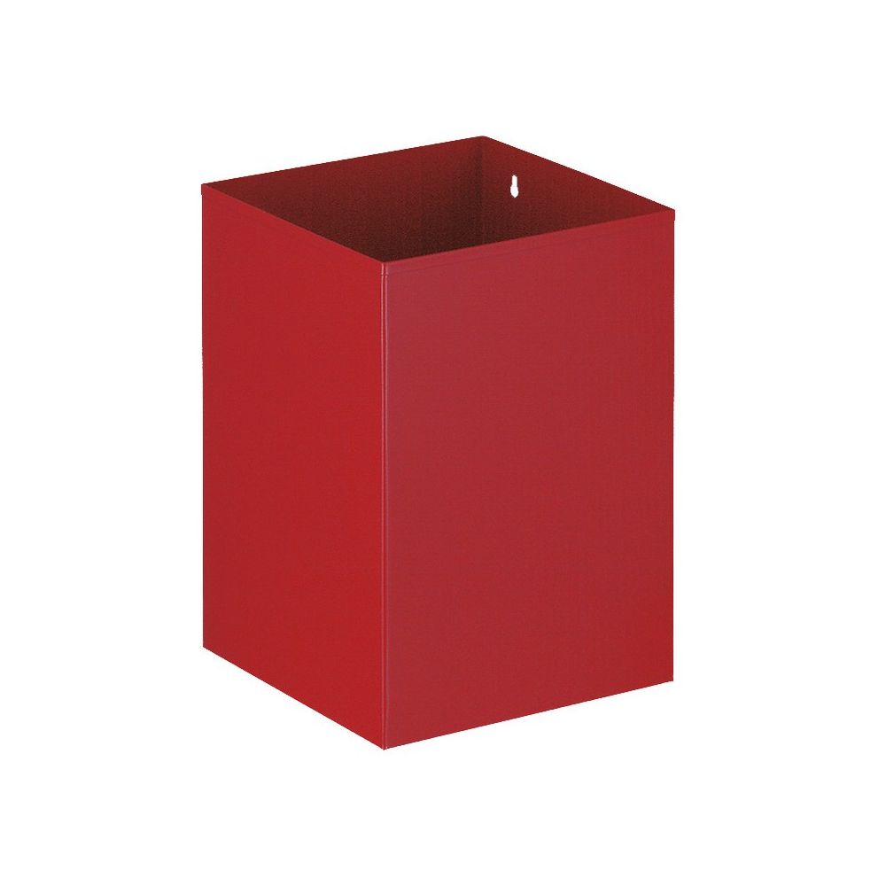 Vierkante papierbak - rood