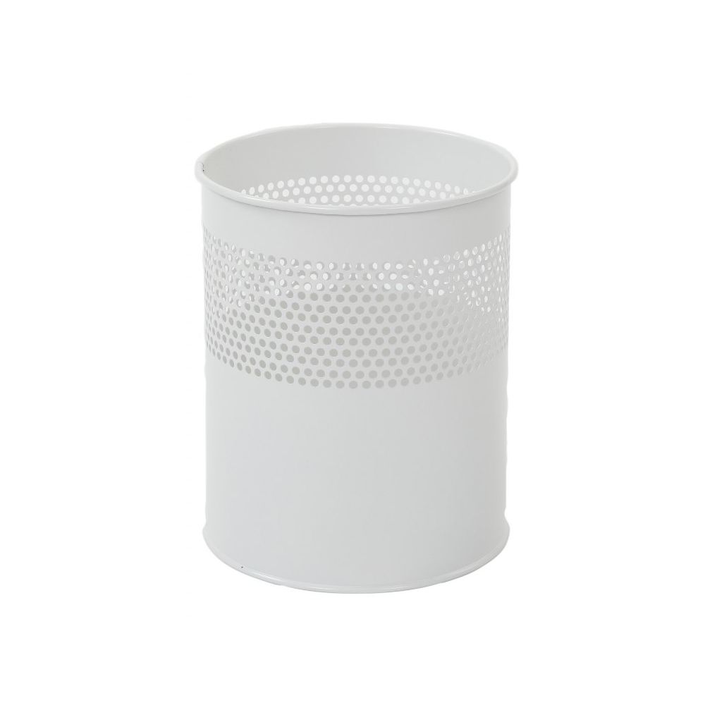 Half geperforeerde papierbak 10 ltr - wit