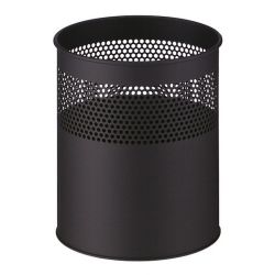 Half geperforeerde papierbak 30 ltr - zwart