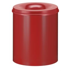 Vlamdovende papierbak 80 ltr - rood