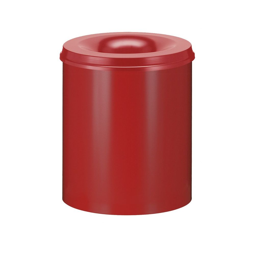Vlamdovende papierbak 80 ltr - rood