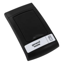 Lift deksel Envirobin - zwart