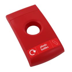 Flessendeksel Envirobin - rood
