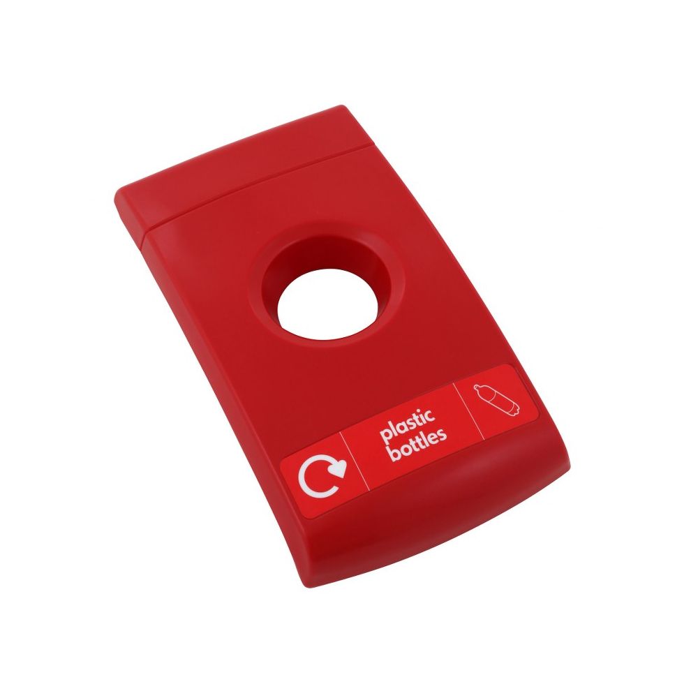 Flessendeksel Envirobin - rood