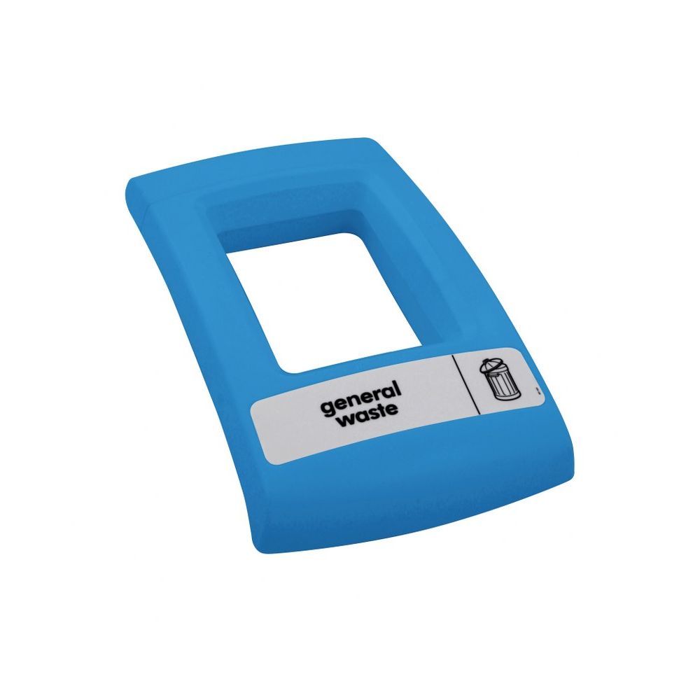 Open deksel Envirobin - blauw