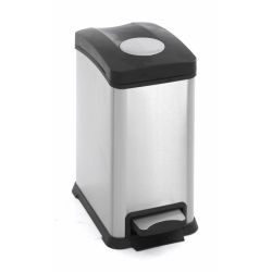 EKO Rejoice Step Bin 12 ltr - mat RVS