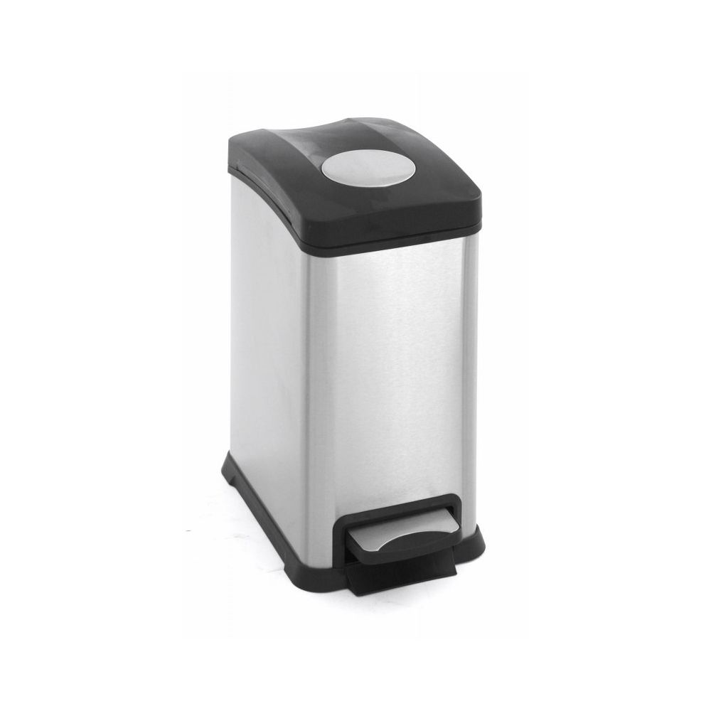 EKO Rejoice Step Bin 12 ltr - mat RVS