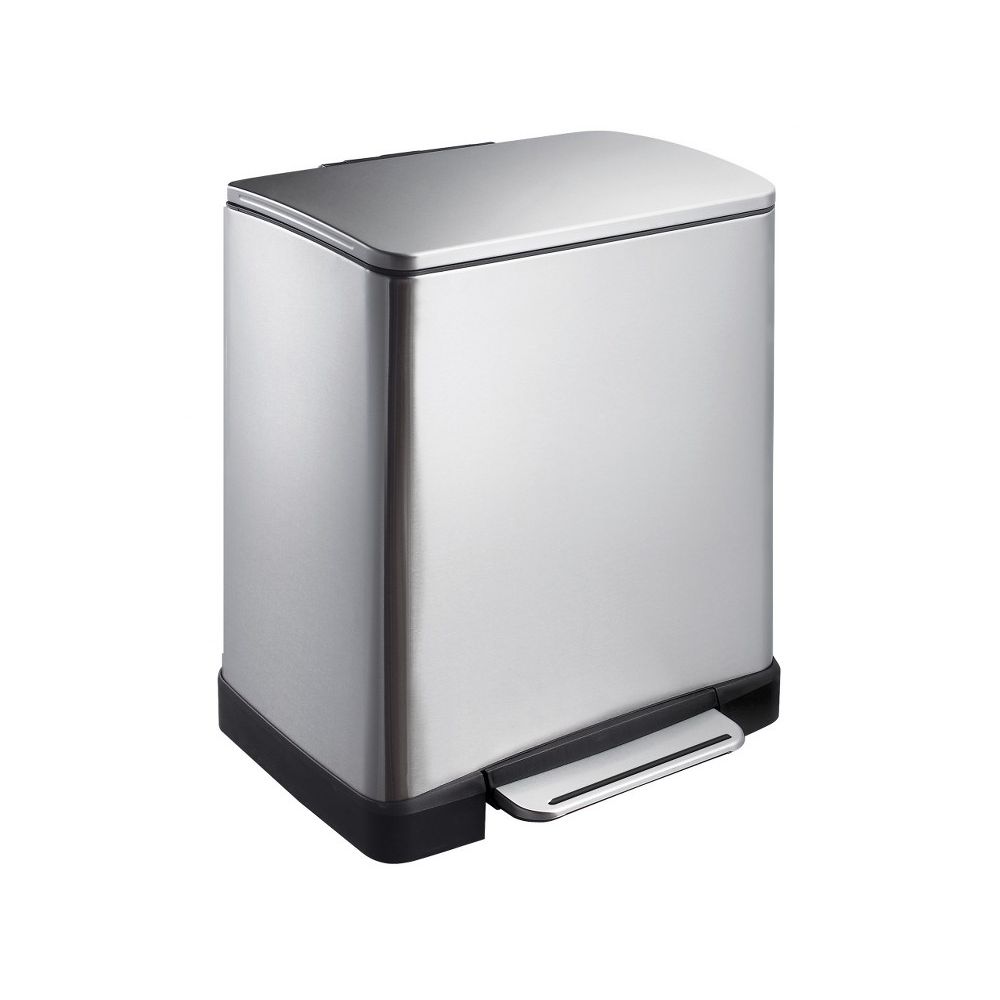 EKO Pedaalemmer E-Cube 20 ltr - mat RVS