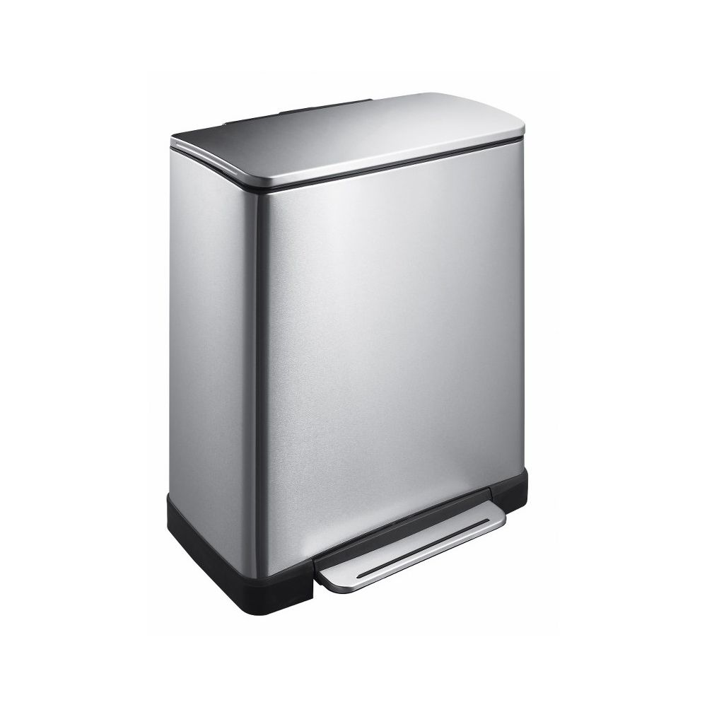 EKO Pedaalemmer E-Cube 50 ltr - mat RVS