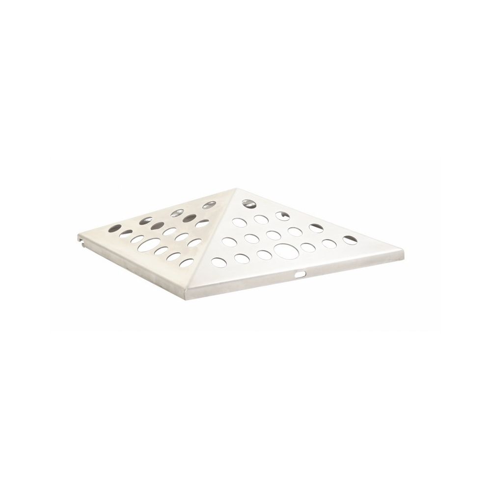 Top Piramide as-papierbak 'Open' - RVS