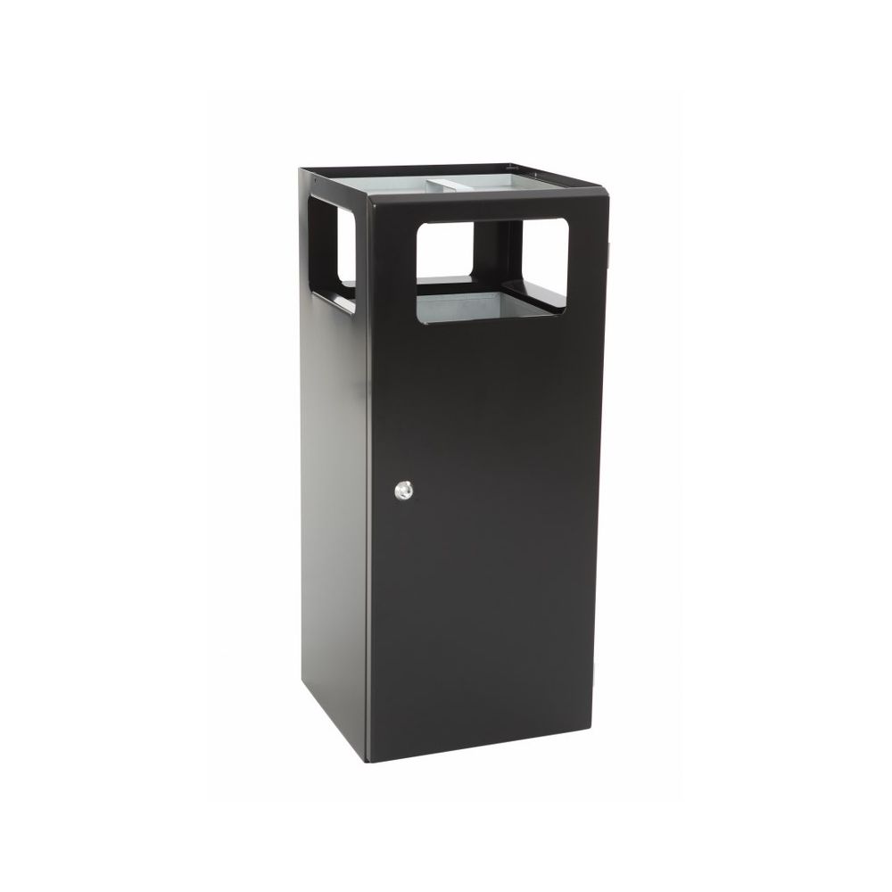 Piramide as-papierbak (basis) - zwart