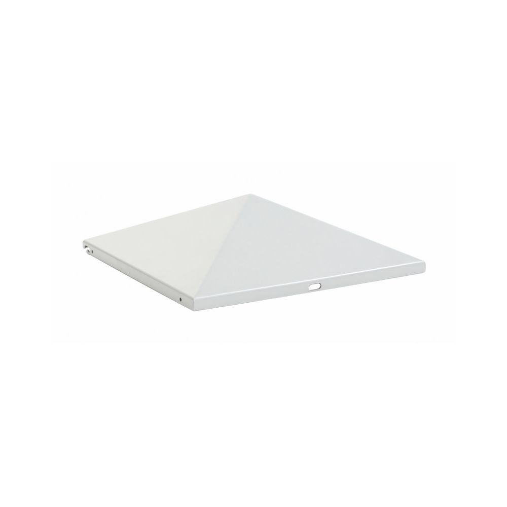 Top Piramide as-papierbak - zilver