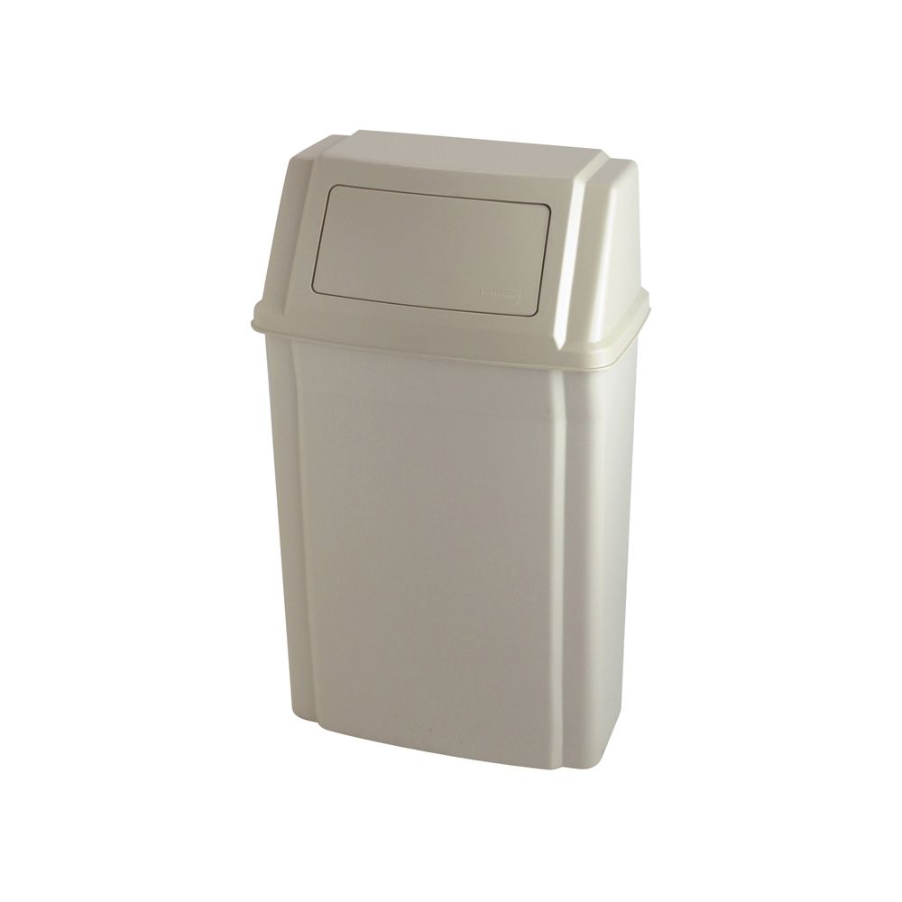 Rubbermaid Slim Jim-wandcontainer - beige