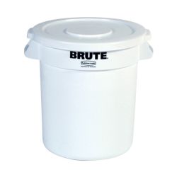Rubbermaid Ronde Brute container 37,9 ltr - wit