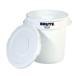 Rubbermaid Ronde Brute container 37,9 ltr - wit