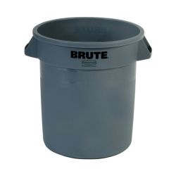 Rubbermaid Ronde Brute container 37,9 ltr - grijs