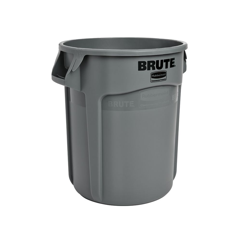 Rubbermaid Ronde Brute container 75,7 ltr - grijs