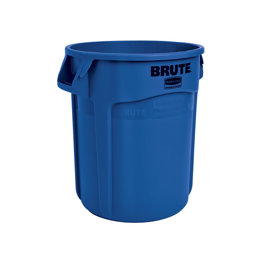 Rubbermaid Ronde Brute container 75,7 ltr - blauw