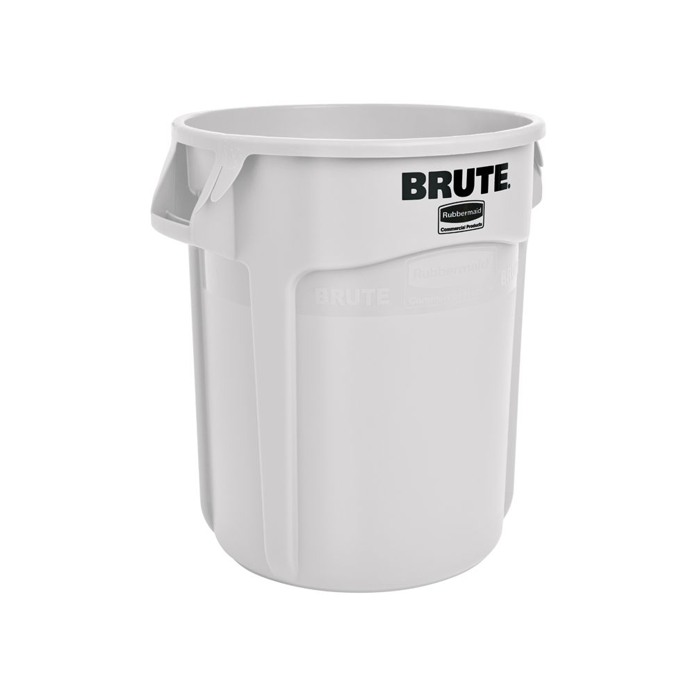 Rubbermaid Ronde Brute container 75,7 ltr - wit