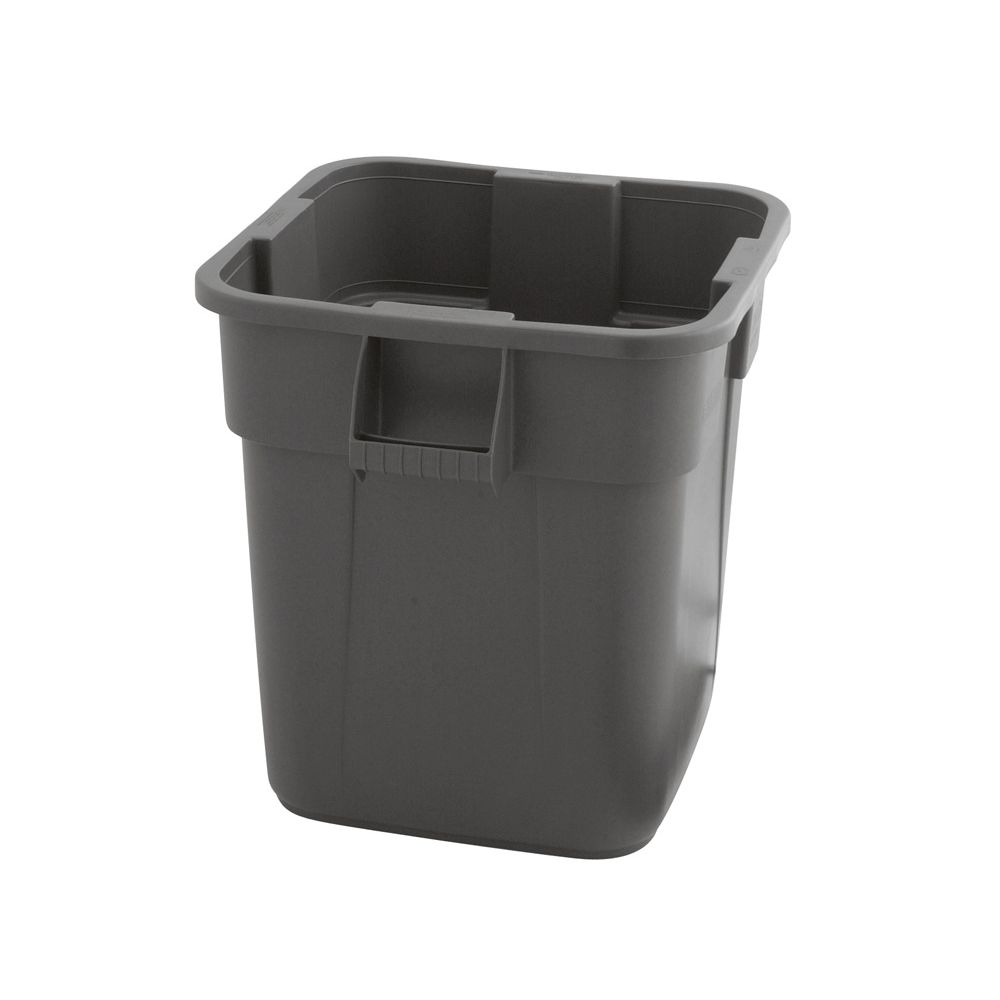 Rubbermaid Vierkante Brute container 151,4 ltr - grijs