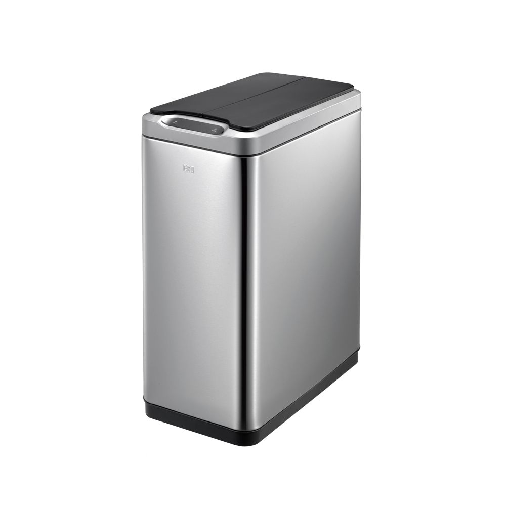 EKO Phantom Sensor Bin 45 ltr - mat RVS/zwart