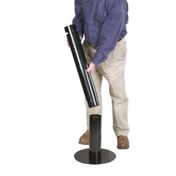 Rubbermaid Smokers' Pole - zwart