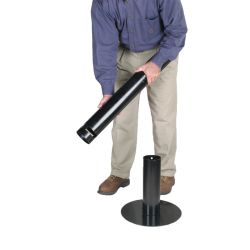 Rubbermaid Smokers' Pole - zwart