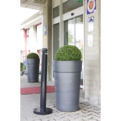 Rubbermaid Smokers' Pole - zwart