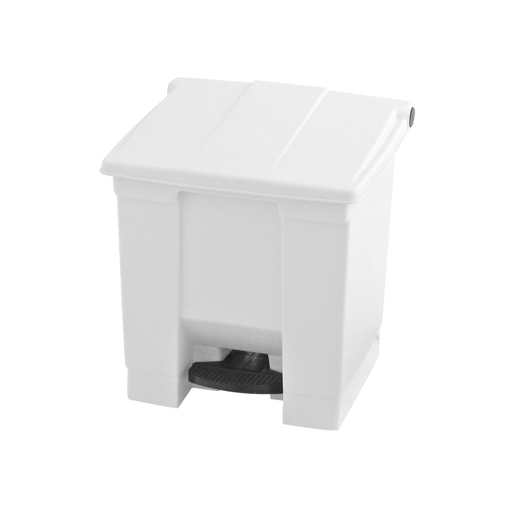 Rubbermaid Step-On container 30 ltr - wit