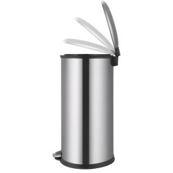 EKO Ellipse Step Bin 30 ltr - mat RVS