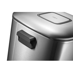 EKO Regent Step Bin 20 ltr - mat RVS