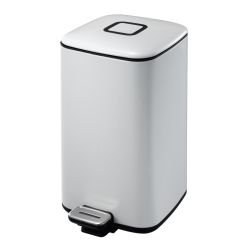 EKO Regent Step Bin 12 ltr - wit