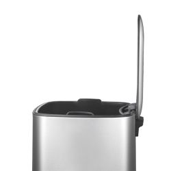 EKO Regent Step Bin 12 ltr - mat RVS