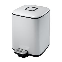 EKO Regent Step Bin 6 ltr - wit