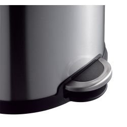 EKO Ellipse Step Bin 40 ltr - mat RVS