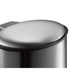 EKO Ellipse Step Bin 40 ltr - mat RVS