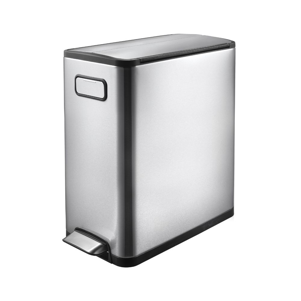 EKO Ecofly Step Bin 20 ltr - mat RVS