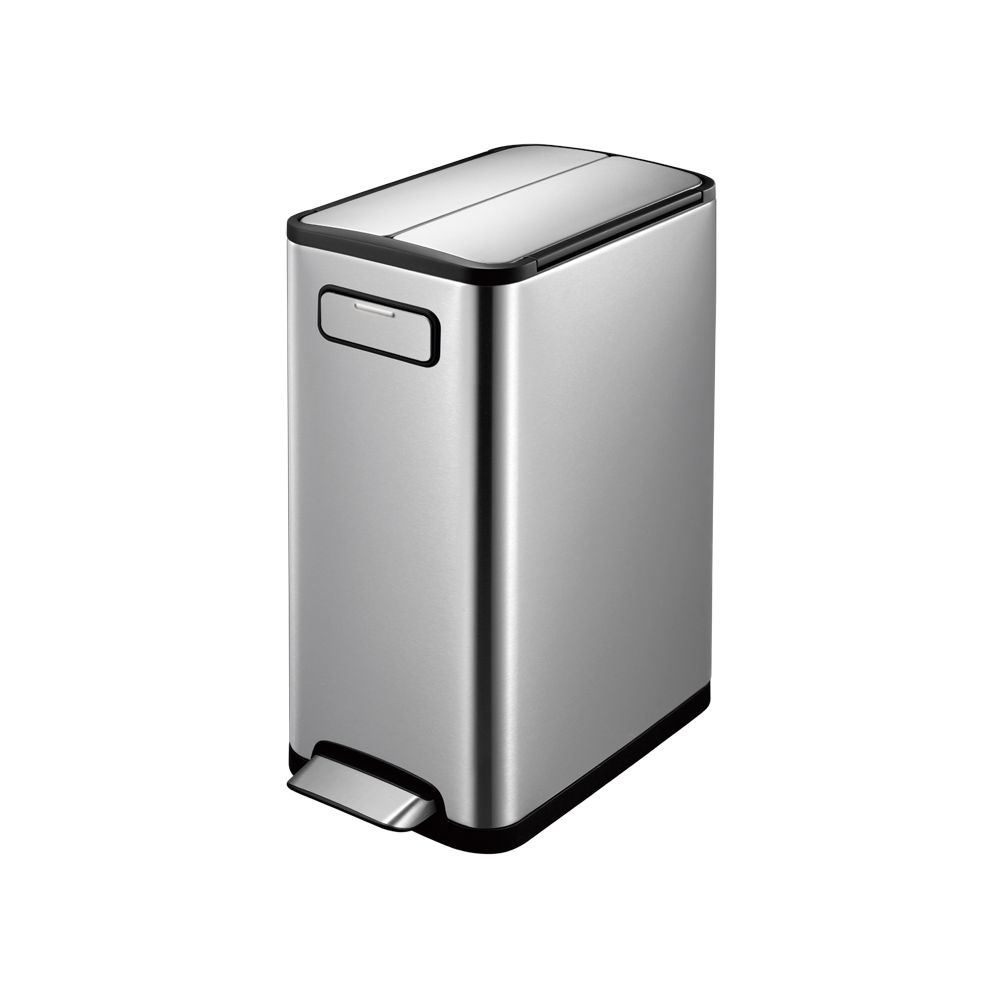 EKO Ecofly Step Bin 45 ltr - mat RVS