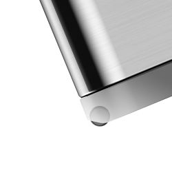 EKO Ecofly Step Bin 45 ltr - mat RVS