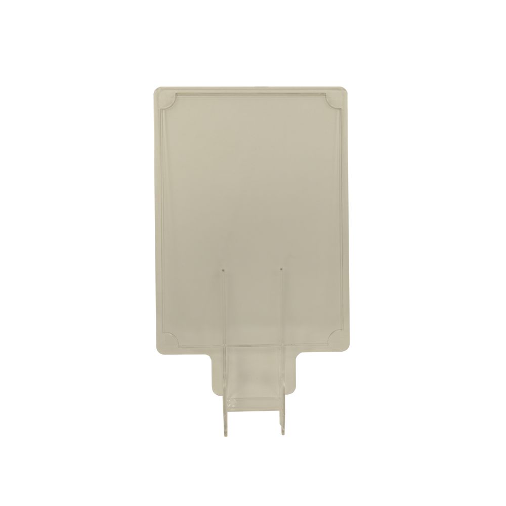 Rubbermaid Slim Jim recycling panel - transparant