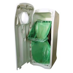 Maxi Envirobin met flessenopening/ 140 ltr - grijs/ rood