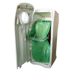 Maxi Envirobin met papieropening/ 140 ltr - grijs/ blauw