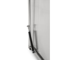 Industriële pedaalemmer 90 ltr - mat RVS