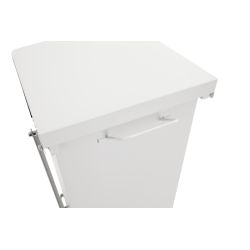 Industriële pedaalemmer 90 ltr - wit