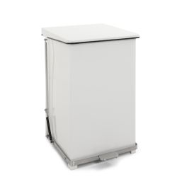 Industriële pedaalemmer 152 ltr - wit