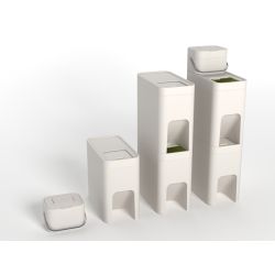 Joseph Joseph Intelligent Waste Stack 4 - stone