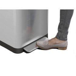 Joseph Joseph Intelligent Waste Titan - mat RVS, zwart