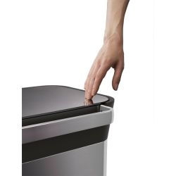 Joseph Joseph Intelligent Waste Titan - mat RVS, zwart