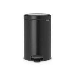 Brabantia Pedaalemmer newIcon 12 ltr - mat zwart